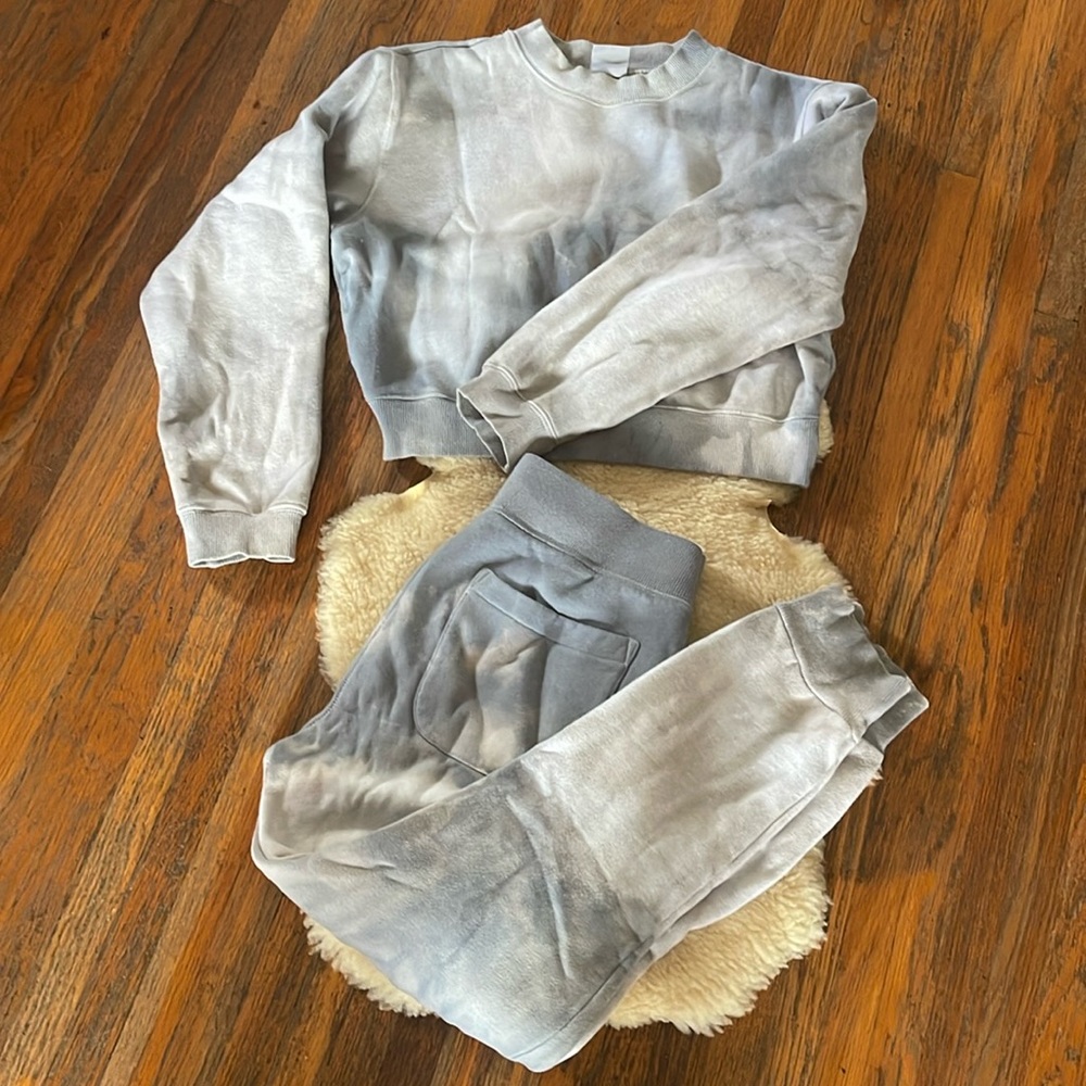 ARITZIA TNA COZY AF FLEECE SWEAT SET